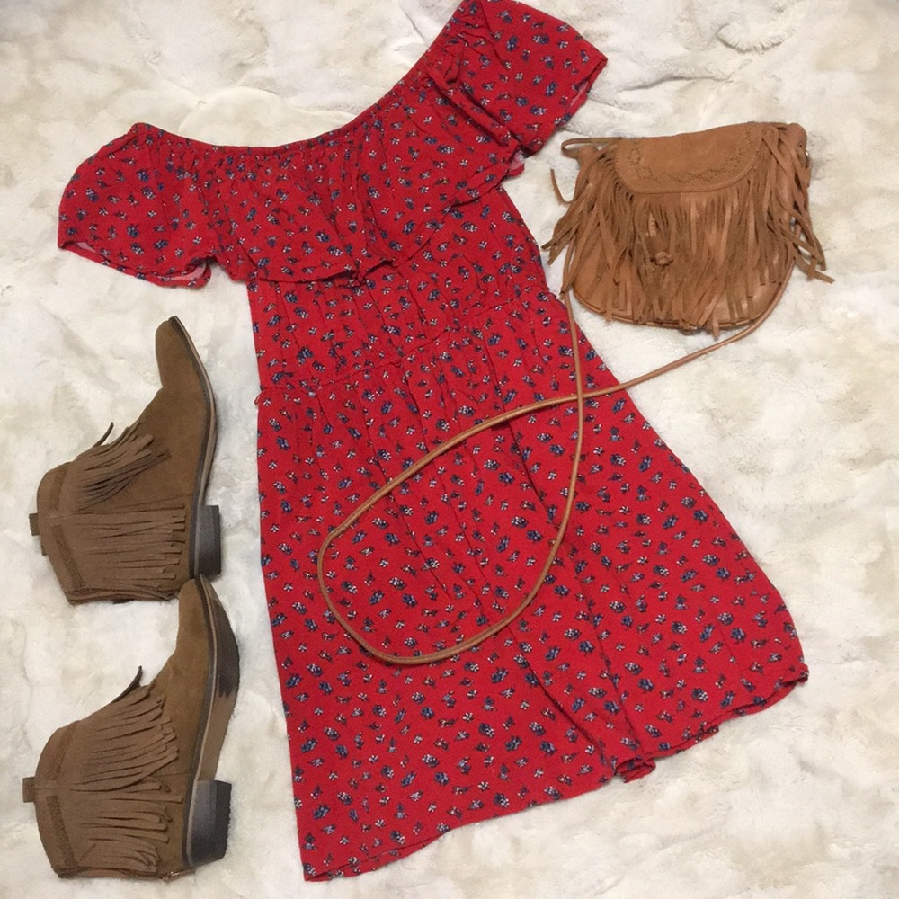 Off the shoulder dress